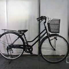 D578　★限定特価★ 中古自転車 【27インチ　ママチャリ　黒　LEDオートライト　 】 D578 ☆限定特価☆ 中古自転車 【27インチ ママチャリ 黒 LEDオート