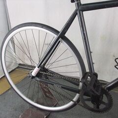 Ｄ581★15800円★整備済み スポーツ中古自転車 シュイン　RACER【クロスバイク　グレイ　54ｃｍ　シングル　】