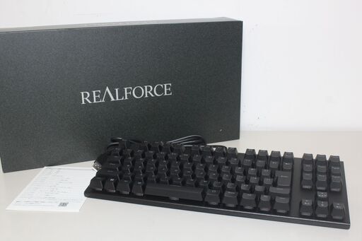 東プレ/REALFORCE/GX1 KEYBOARD/X1UC11/テンキーレス/JIS配列/キーボード ⑥