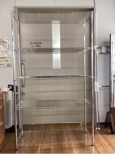 メタルラック【町田市再生家具】240742