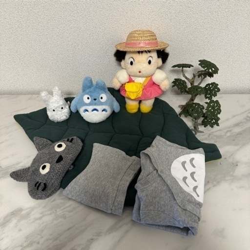 トトロ　メイちゃん　中トトロ　小トトロ　ニューボーンフォト　ロンパース