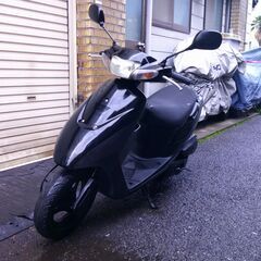 レッツⅡ2ストCA1PAタイヤ前後バリ山ガソリン・Eオイル満タン