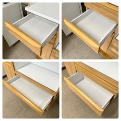 【超美品‼️】定価13万♪ 高級 株式会社サンコウ 120cm幅キッチンボード 食器棚 収納家具 木製ブラウン♪