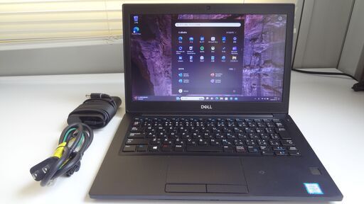 ☆引取限定☆DELL Latitude7290 12.5in 1336x768 i5-7300U SSD256Gb MEM8Gb  Windows11 Office2021