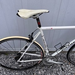 ブリヂストンアンカーRNC3クロモリスチールロードバイクローラー台付き 