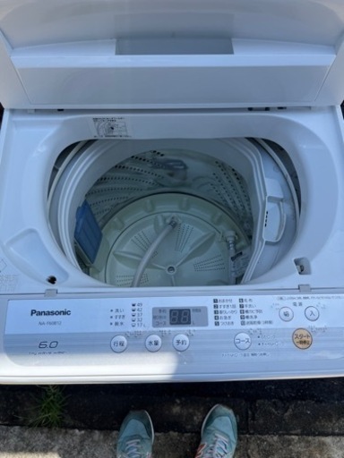 2019年製　中古　Panasonic 6kg  洗濯機【◆NA-F60B12】◆3RX家電 生活家電 洗濯機