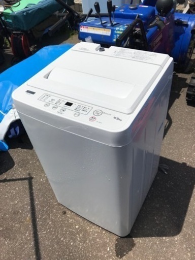ヤマダセレクト   全自動洗濯機 4.5kg  YWMT45H1   2023年製