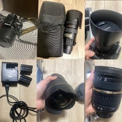 【ネット決済】フルサイズ一眼レフ　カメラセット　NikonD750