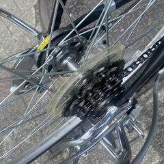 【中古】27インチ　６段変速・オートライト　黒　税込・整備済