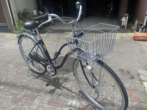【中古】27インチ　６段変速・オートライト　黒　税込・整備済