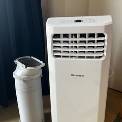 使用3ヶ月】ハイセンス HPAC-22G スポットエアコン 移動式エアコン