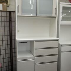 R352 NITORI キッチンボードポスティア、食器棚、幅100cm Used/美品