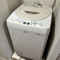 【動作確認済み】家電 生活家電 縦型洗濯機 SHARP シャープ...