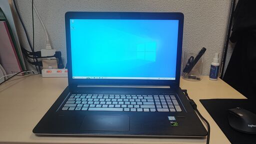 LAPTOP HP 17in/ Core i7-6700HQ 2.60Ghz/ GPU950M 4GB/ RAM 16GB/ SSD 120GB/ HDD1T /ノートパソコン