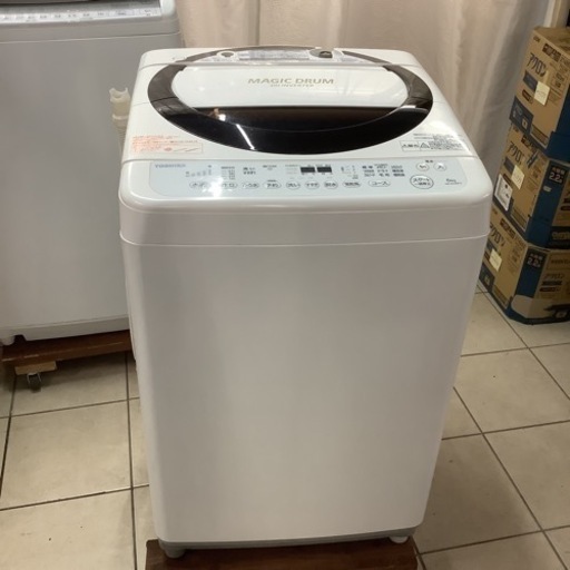 TOSHIBA  東芝　洗濯機　AW-6D3M  2016年製  6㎏