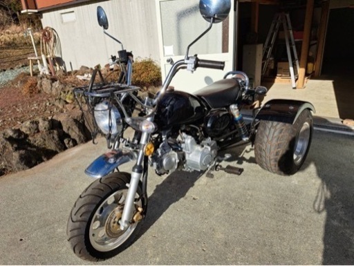 MONTRA 三輪バイク　トライク　50cc 走行158キロ　綺麗　エンジン不動