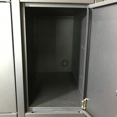 6/25 終 スマイルOA スチールロッカー 12人用 ダイヤル錠タイプ ブラック 4段3連 オフィス収納 業務用 鍵付き 24f菊NS 残②