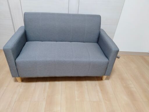 ファブリックソファ 二人掛けソファー コンパクトソファー　美品