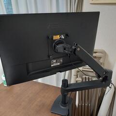 エルゴトロンモニターアームLX　+　サブモニター