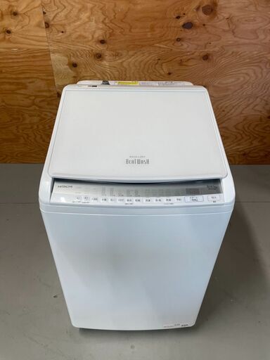 HITACHI　 日立　電気洗濯乾燥機　BW-DV80F　ビートウォッシュ　2021年製　78