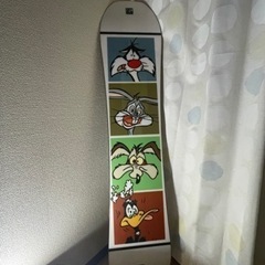 【使用日数5日】スノーボード板　RIDE Psychocandy146 Looney tunes