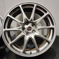 WORK EMOTION RSα ワーク エモーション 社外ホイール 18インチ 4本 7.5J5HPCD100+47 プリウス レガシィ 86等　(VHI337) 