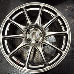 WORK EMOTION RSα ワーク エモーション 社外ホイール 18インチ 4本 7.5J5HPCD100+47 プリウス レガシィ 86等　(VHI337) 