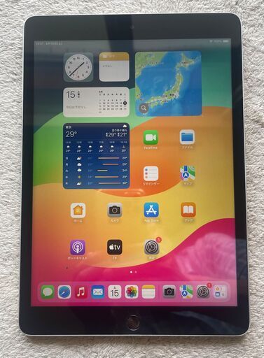 iPad 第９世代 10.2インチA2602 Wi-Fi silver ６４GB  バッテリー９３% 　000