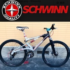 SCHWINN フルサス 20万円超 マウンテンバイク MTB ディスクブレーキ SCHWINN フルサス 20万円超 マウンテンバイク MTB ディスク