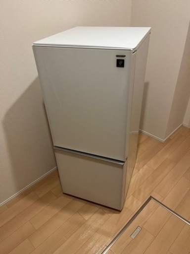 【済】2ドア冷蔵庫 プラズマクラスター搭載