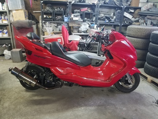 ロンホイ 社外マフラー YAMAHAマジェスティ 2003yモデル