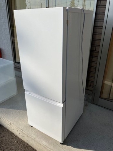 【引取】Hisense ハイセンス amadana 2022年製 冷凍冷蔵庫 162L AT-RF160-WH 動作確認済み