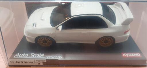MINI-Z　京商　ミニッツ　MA020　AWD　スバルインプレッサ22B-STiバージョン　ホワイト色　No.MZP457W　オートスケールコレクション　ASC