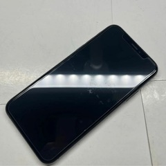 iPhoneXS 64GB スペースグレイ　SIMフリー　バッテリー最大容量84% 液晶漏れあり
