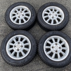 軽自動車 スタッドレス ブリザック ラパン 155/65R13 スズキ 純正 