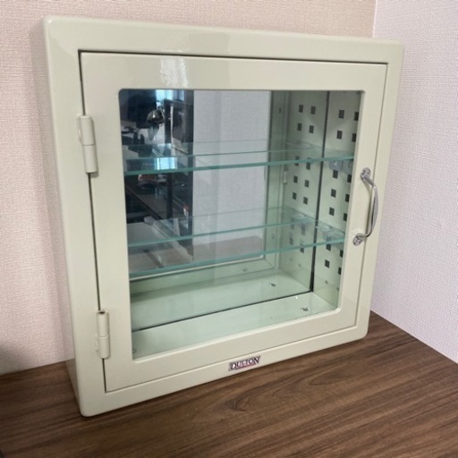 【ダルトン /ウォールマウントガラスキャビネット】美品