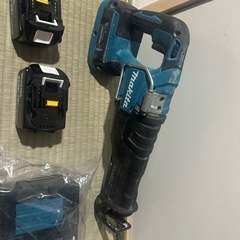 マキタ　　セーパーソー　レシプロ　ダブルバッテリー　ケース以外のフルセット