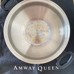 手渡し【掲載７／１０迄】アムウェイ・クイーン・ウォック　5点セット