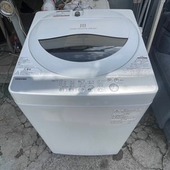 【リサイクルサービス八光】2018年製　東芝　全自動洗濯機 5kg 風乾燥機能付(1.3kg) グランホワイト AW-5G6(W)