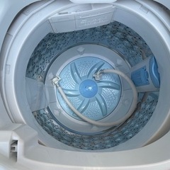【リサイクルサービス八光】2018年製　東芝　全自動洗濯機 5kg 風乾燥機能付(1.3kg) グランホワイト AW-5G6(W)