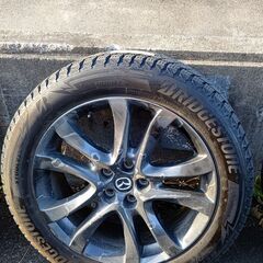 マツダ純正　19インチホイール　スタッドレスタイヤ付き　225/55R19×7J