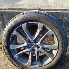 マツダ純正　19インチホイール　スタッドレスタイヤ付き　225/55R19×7J