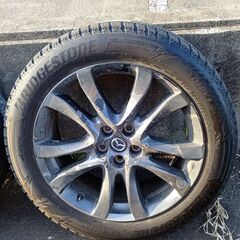 マツダ純正　19インチホイール　スタッドレスタイヤ付き　225/55R19×7J
