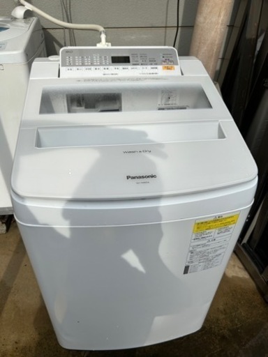 (決まりました)Panasonic洗濯乾燥機8kg18年製