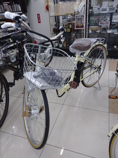21テクノロジー/電動アシスト自転車/26インチ電動アシスト自転車/未使用品/No.424