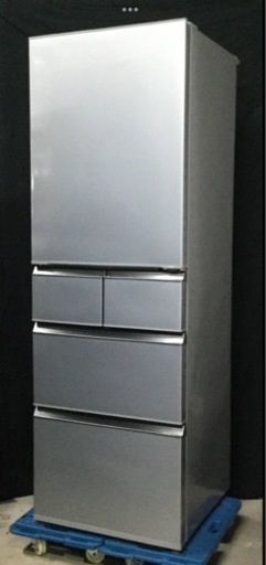 AQUA アクア ノンフロン冷凍冷蔵庫 2016年製 AQR-SD42E(S)形 s3192