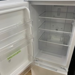 2ドア冷蔵庫 SHARP SJ-  D18GJ-W 2021年 179  L クリーニング済