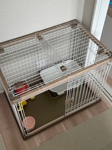 アイリスオーヤマ犬用ケ-ジ　(ペット、小型犬)