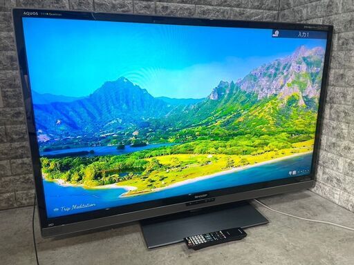 大阪限定配送★初期不良保障付き★液晶３D対応テレビ★2012年★シャープ★52V型★LC-52L5★O-868