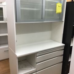 ☆ジモティー割引有り☆2枚扉オープンボード/WHT